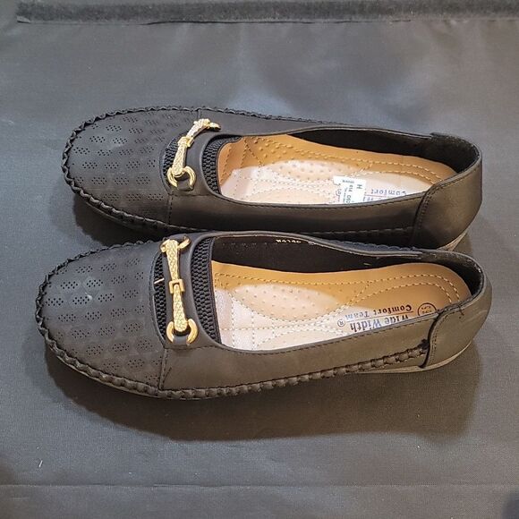BRAND NEW TEAM WIDE WIDTH COMFORT SLIP-ON WOMEN"S FLAT - Picture 7 of 14